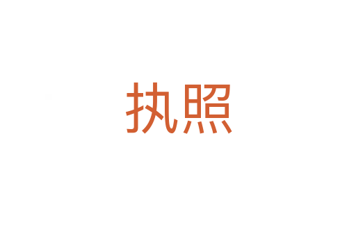 執照