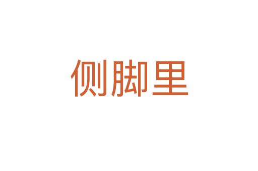 側腳里