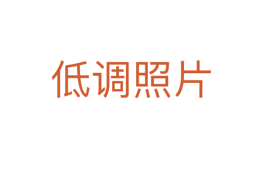 低調照片